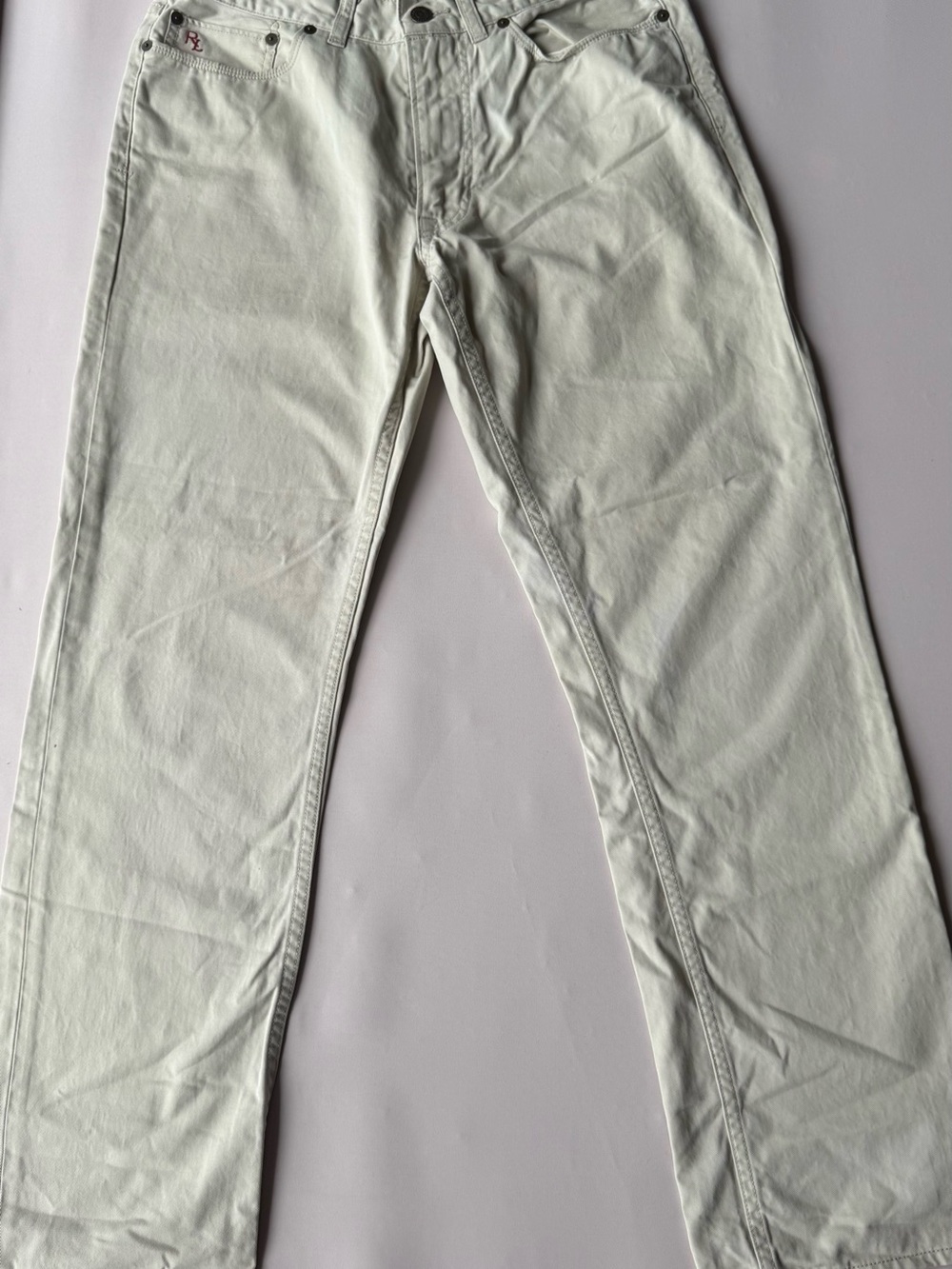 Polo by Ralph Lauren Men's Light Gray Straight Jeans